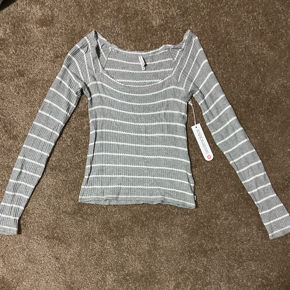 Brand: Sisstrevolution. Size: XS. Colour: Grey & White
